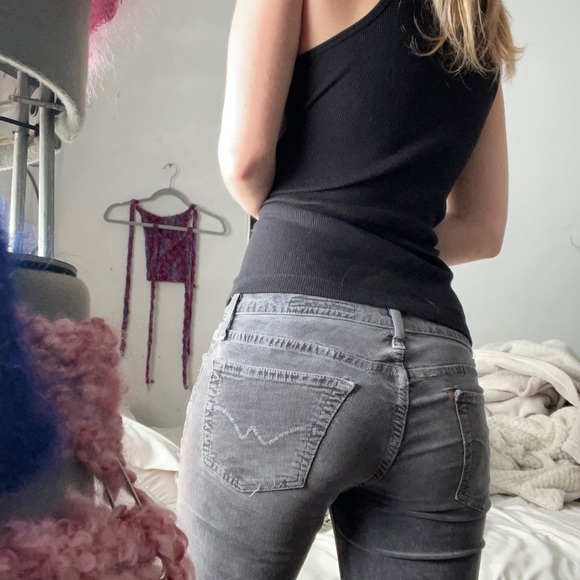 Bisou bisou tank top with lace and tie up - Picture 2 of 4